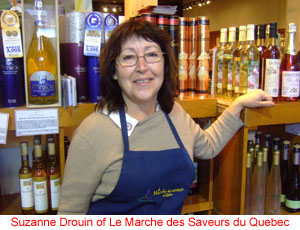 Suzanne Drouin of Le Marche des Saveurs du Quebec